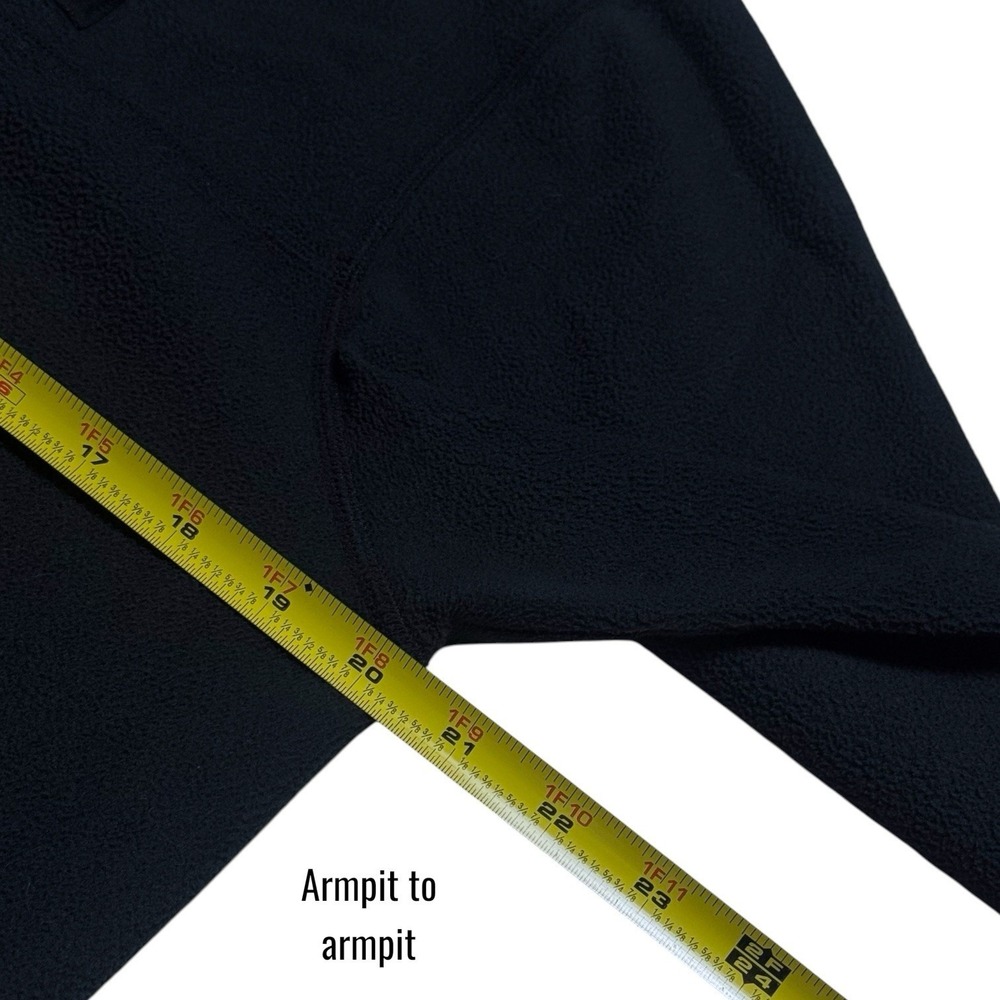 REI Co-op Black Fleece Jacket Full Zip Lightweight Hiking Camping Outdoors M - Picture 10 of 11